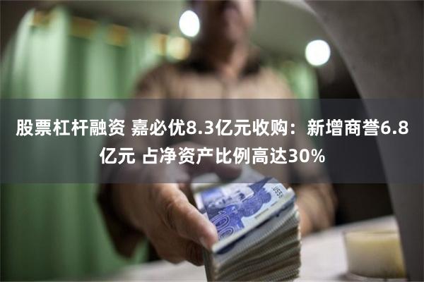 股票杠杆融资 嘉必优8.3亿元收购：新增商誉6.8亿元 占净资产比例高达30%