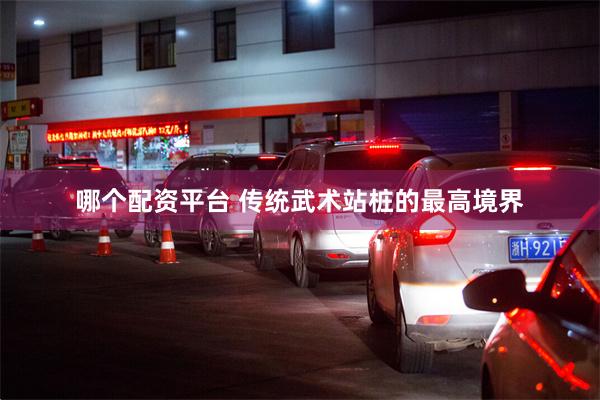 哪个配资平台 传统武术站桩的最高境界